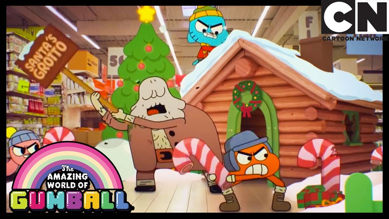 This Isn't How I Imagined Santa | Merry Christmas! | Gumball | Cartoon Network