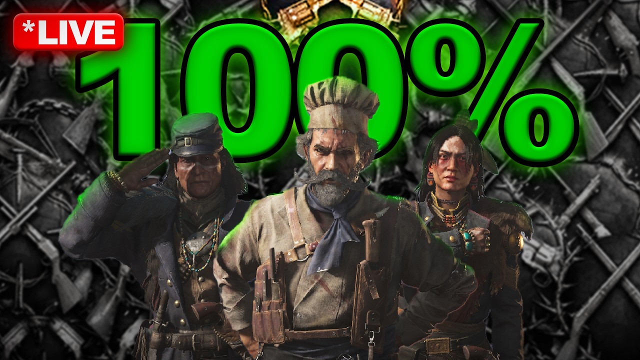 [1/43] 🤓 Getting 100 Marksman Kills🏆100%ing Hunt Showdown 🏆