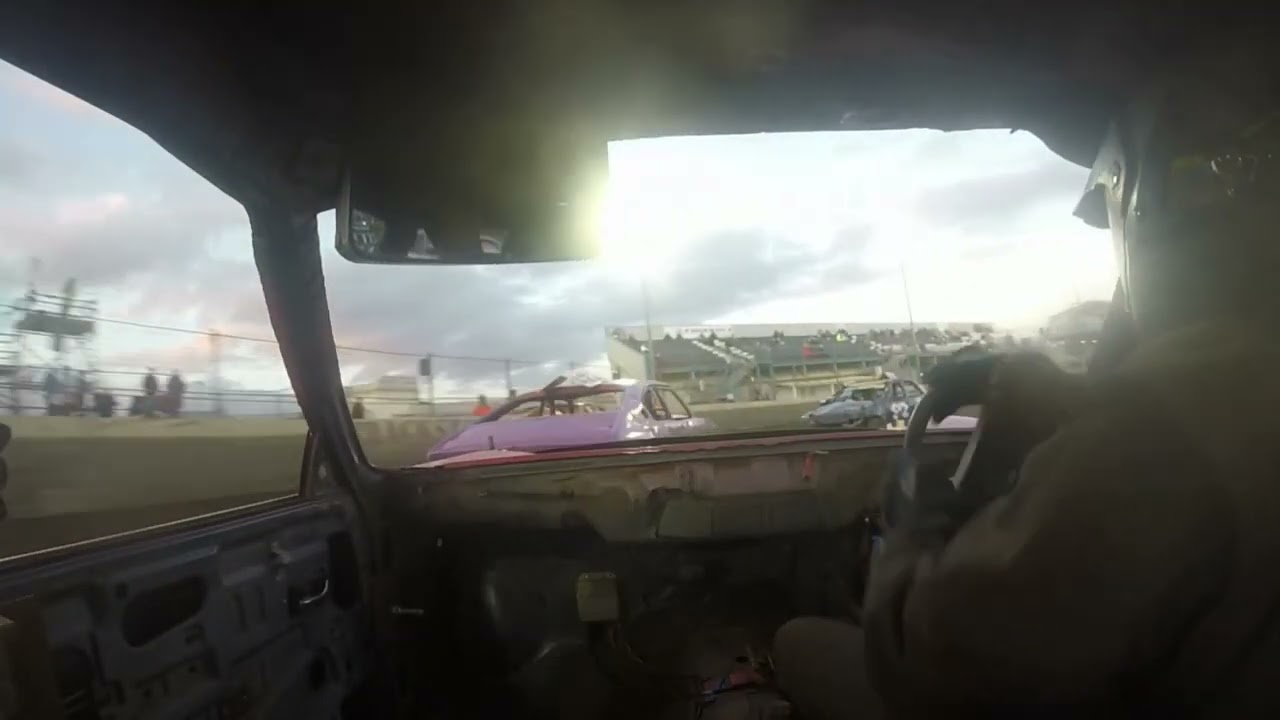 Onboard #85 Danielle Ellis Unlimited Lady Banger Gold Roof Championship Ford Granada Mk2 V6