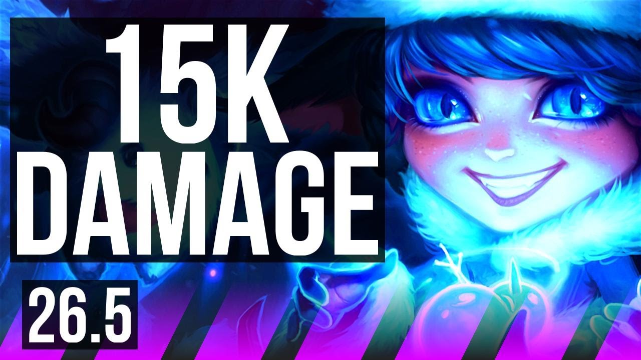 LULU & Yunara vs NAMI & Corki (SUP) | 15K damage | EUW Grandmaster | 26.5