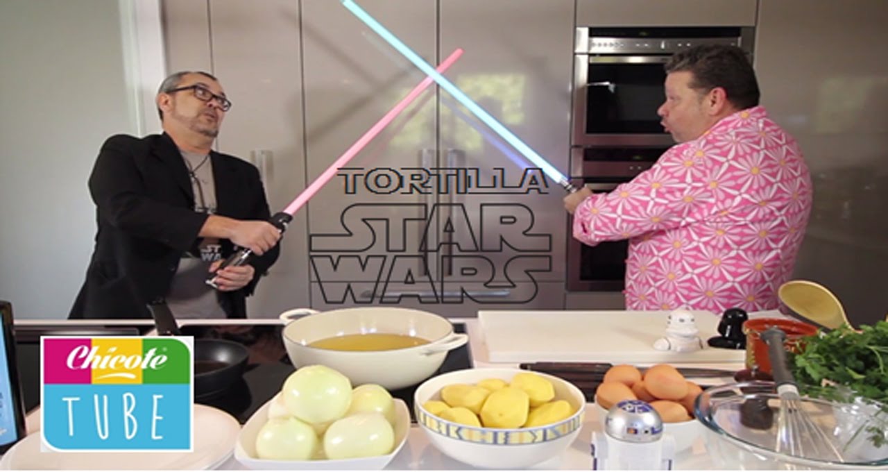 TORTILLA PATATAS Star Wars | Alberto Chicote y Arturo Parroquia
