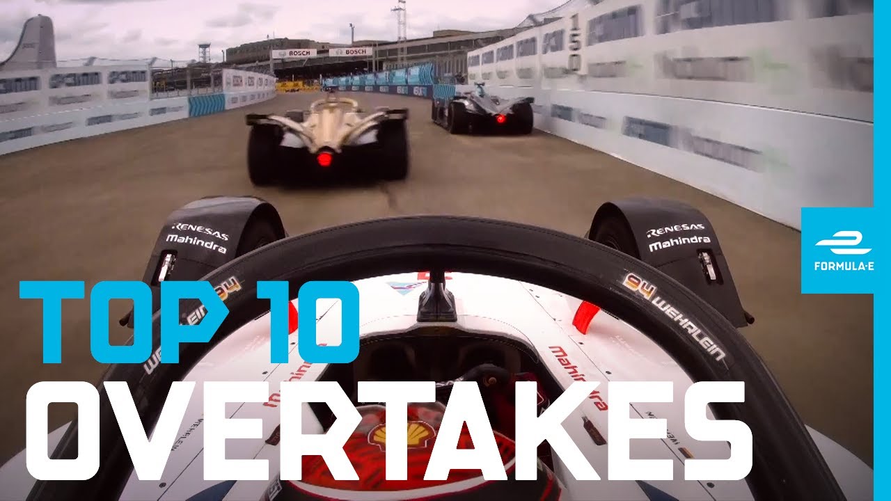 Top 10 Moments: Overtakes! | ABB FIA Formula E Championship