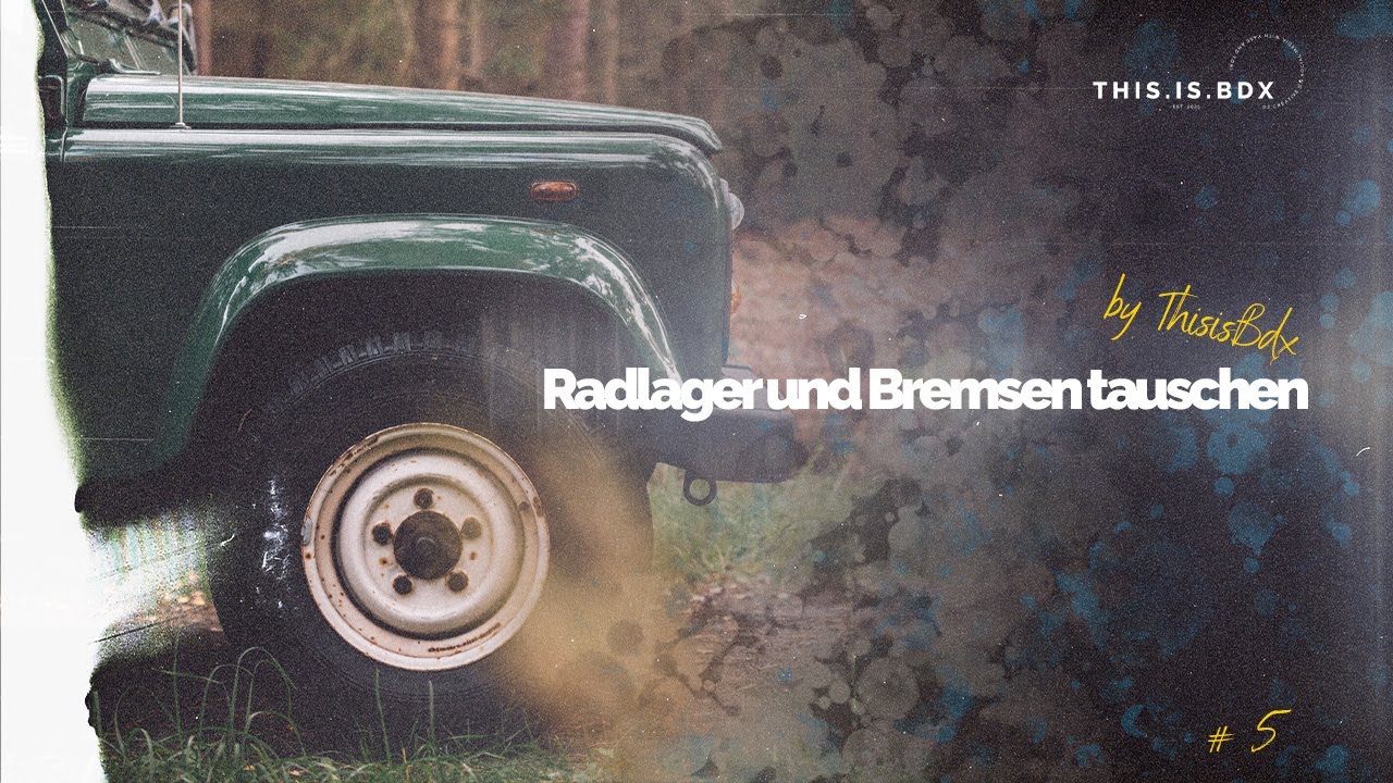 Defender Radlager und Bremsen wechseln! Die Hinterachse PART 1