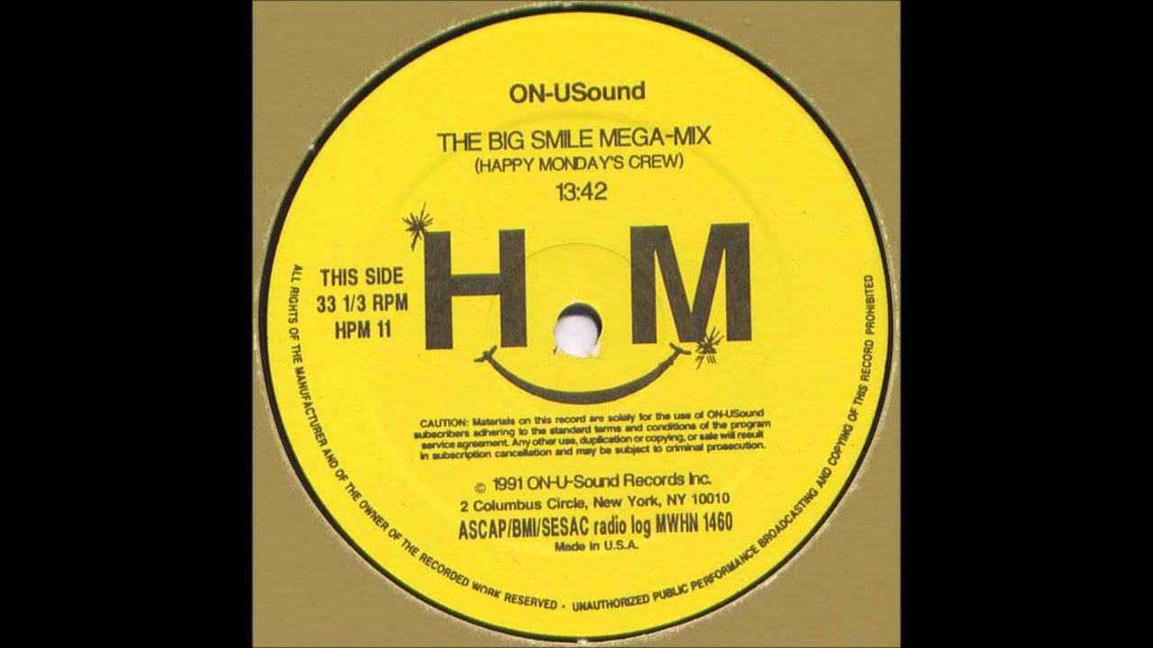 Happy Mondays - The Big Smile Mega-Mix
