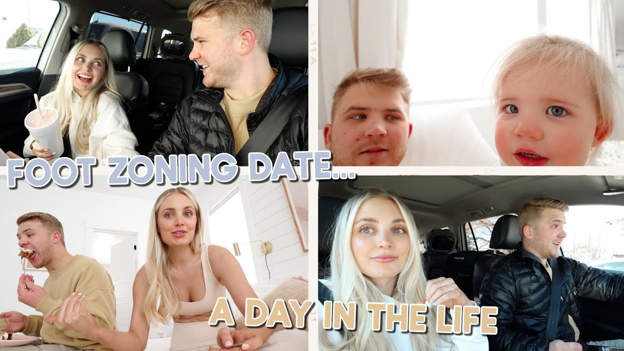 get ready with me + we went on a date and tried foot zoning.. very interesting