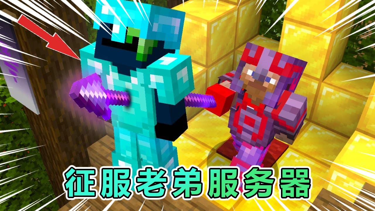 我的世界：我征服了弟弟的服务器！ 