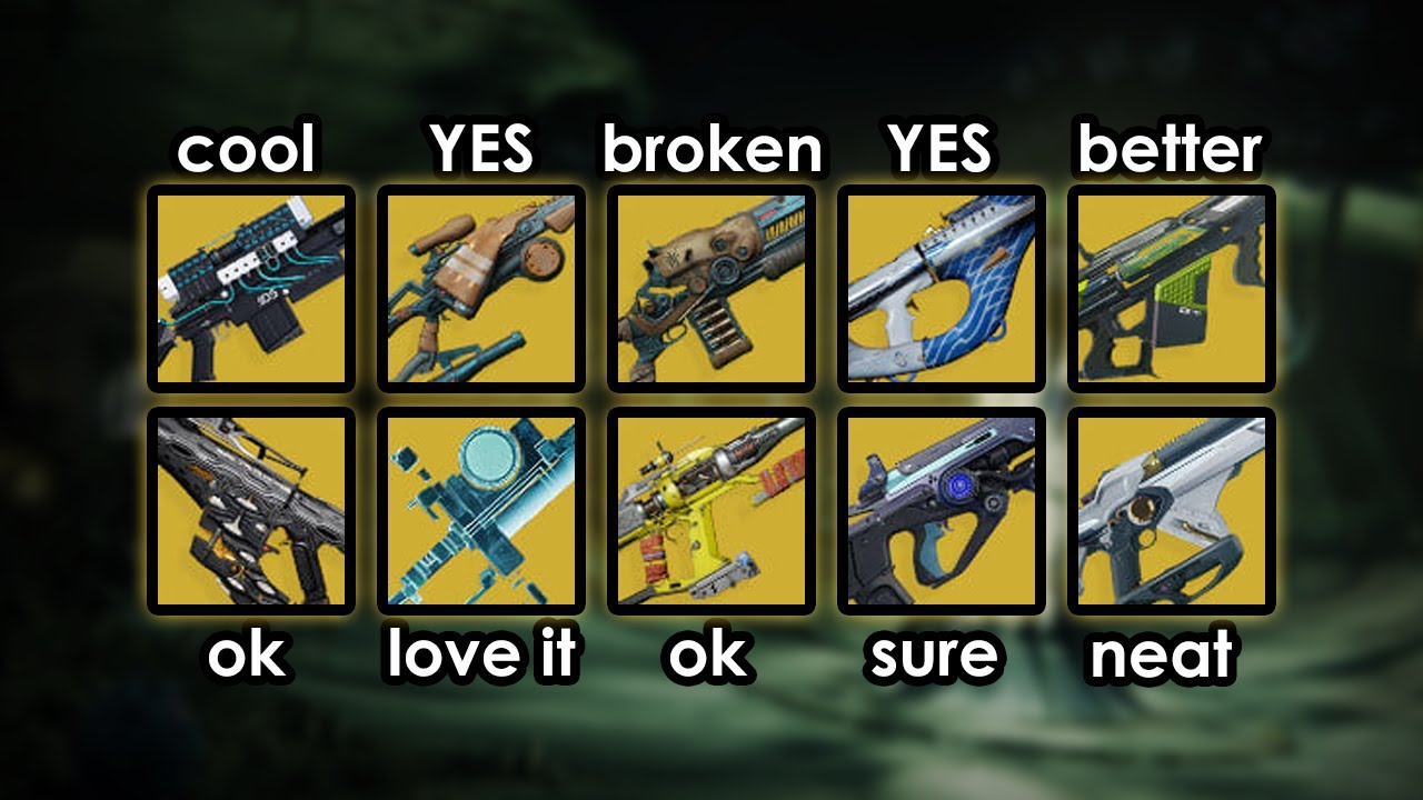 Some exotic weapons got REALLY juiced in Episode 3.