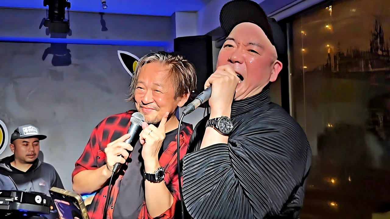 RHYMESTERがCQの還暦祝いパーティーに登場! ｢耳ヲ貸スベキ｣や｢B-BOYイズム｣をライブ