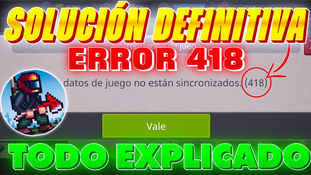 COMO SOLUCIONAR el ERROR 418 en MINI DAYZ 2 *Todo Explicado*