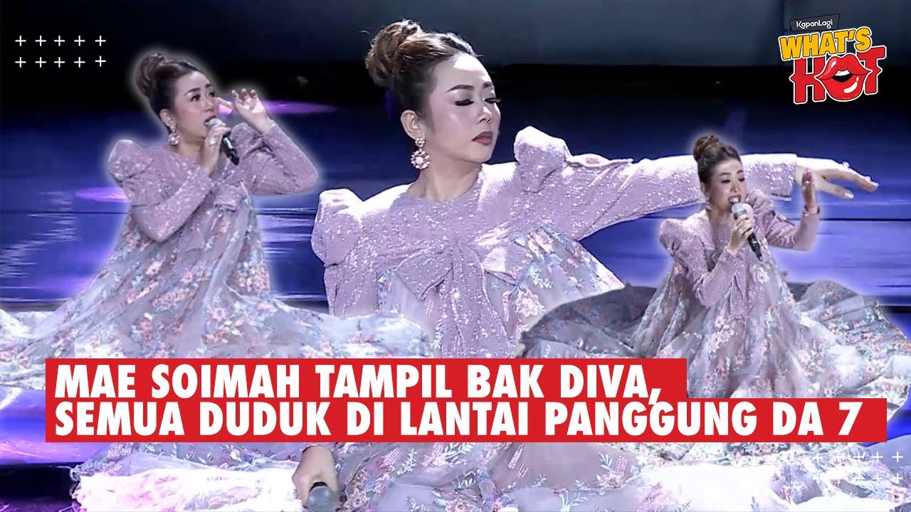 SEMUA DIAM! Mae Soimah Tampil Di Panggung DA 7, Host & Juri Sampai Duduk Di Lantai #da7