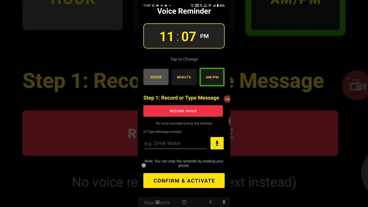Never Miss a Task: Set Daily Reminders with Your Voice Recording