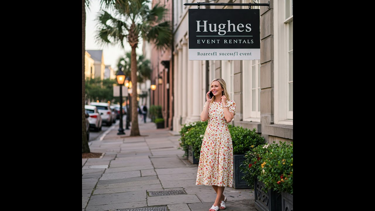Discover Hughes Event Rentals For STRESS FREE Charleston Events
