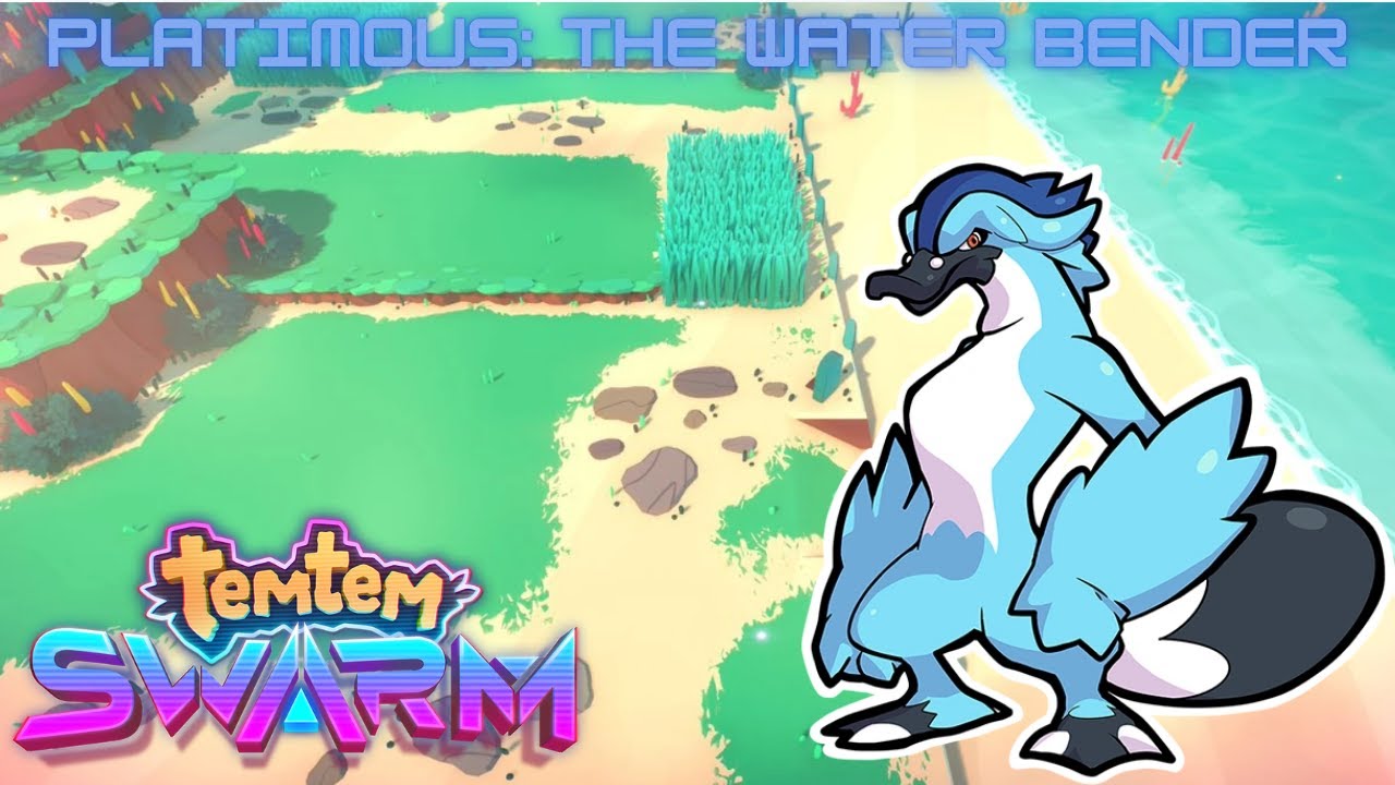 Unleashing Platimous: The Water Bender! TemTem Swarm Gameplay