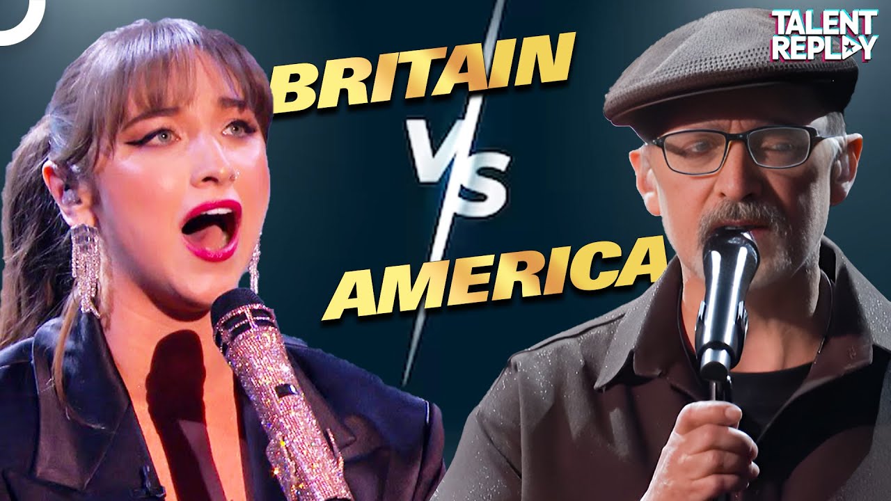 America VS Britain! Richard Goodall VS Sydnie Christmas!