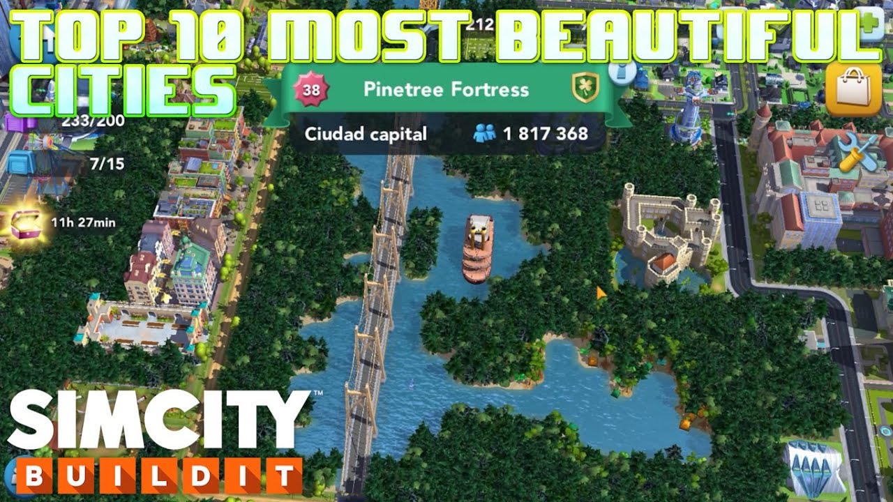 Top 10 most beautiful cities in SimCity BuildIt [Part 6]
