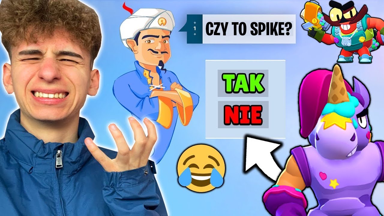 JAK AKINATOR ZGADNIE NOWYCH ZADYMIARZY to USUWAM BRAWL STARS...🤬