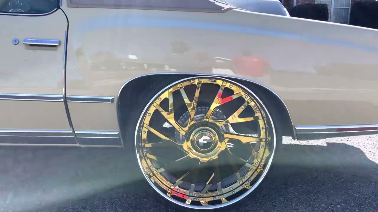 1975 MONTE CARLO LANDAU            26 INCH GOLD FORGIATO CONCENTRETTI