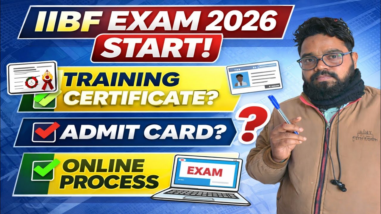 ✅ IIBF Exam Admit Card 2026 | Training Certificate, Admit Card Download & Online Exam Process 2026