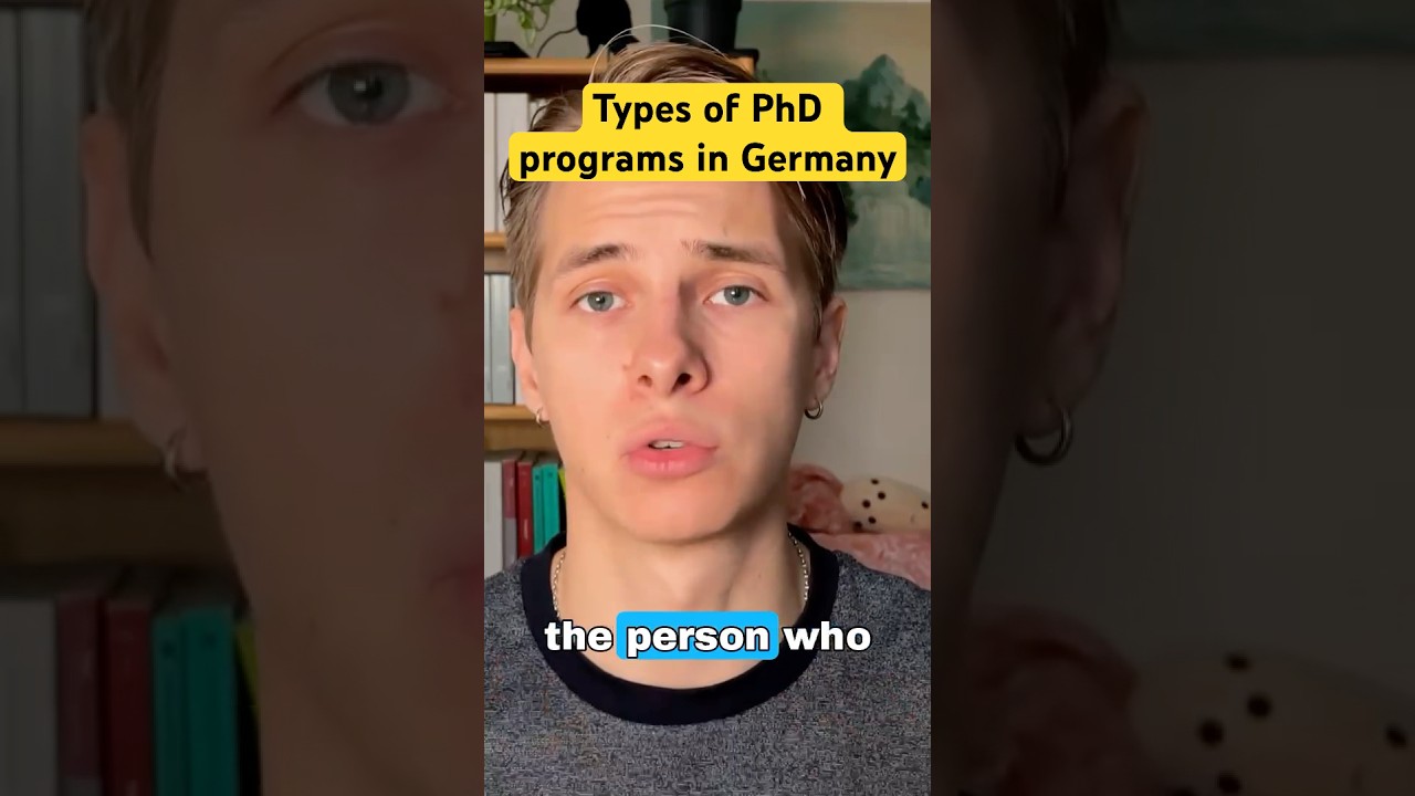 Types of PhD in Germany #phd #phdlife #students #studentlife #germany #university #studyingabroad