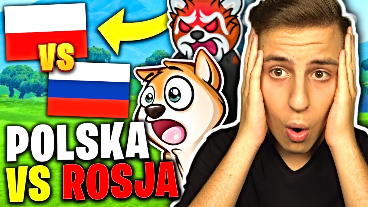 🔴 POLSKA VS ROSJA w FORTNITE