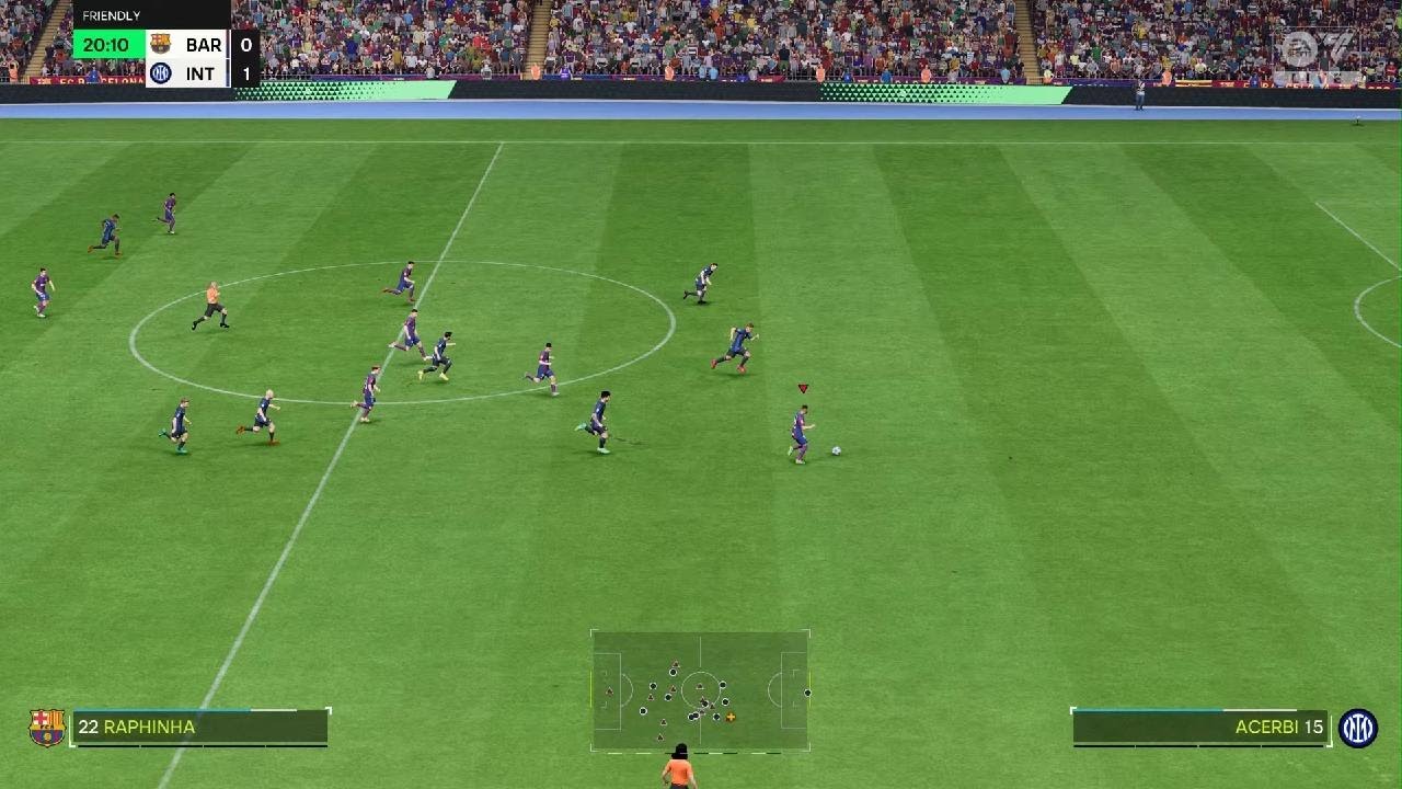 EA SPORTS FC 24 Inter Milan vs Barcelona