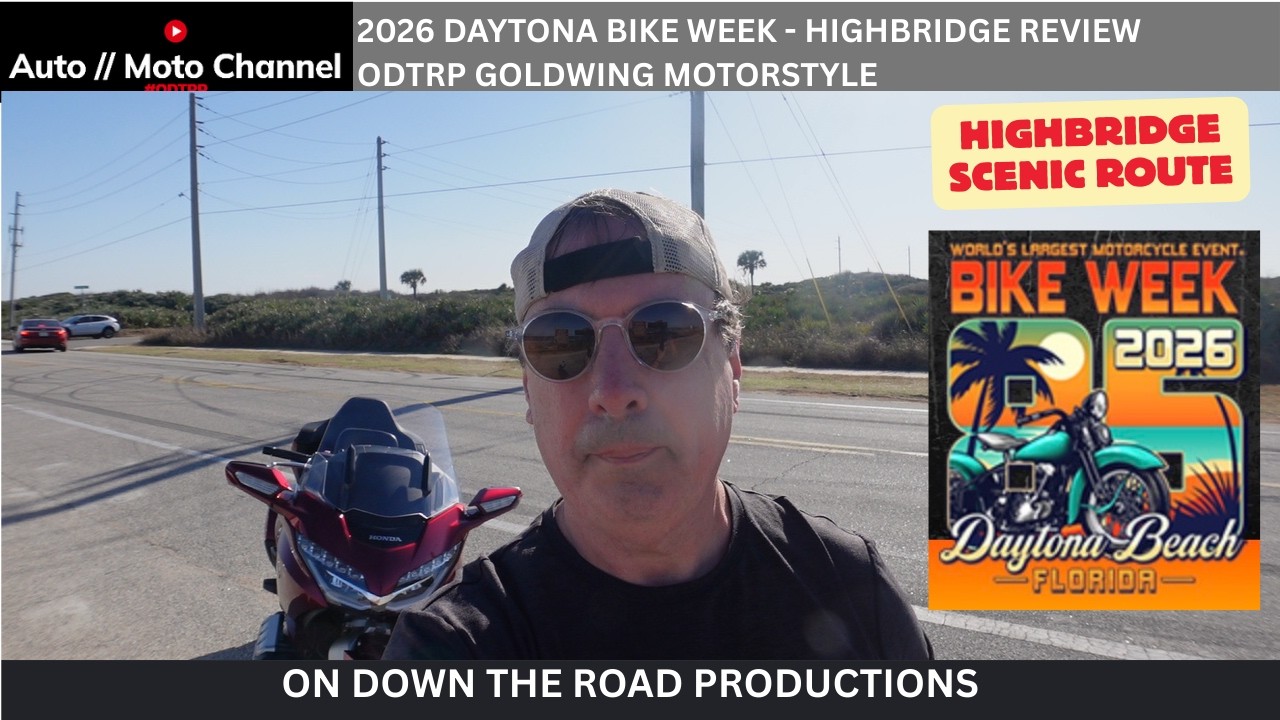 Highbridge Scenic Motorcycle Route Review | Daytona Bike Week 2026 Prep Ride on a Honda Gold Wing
