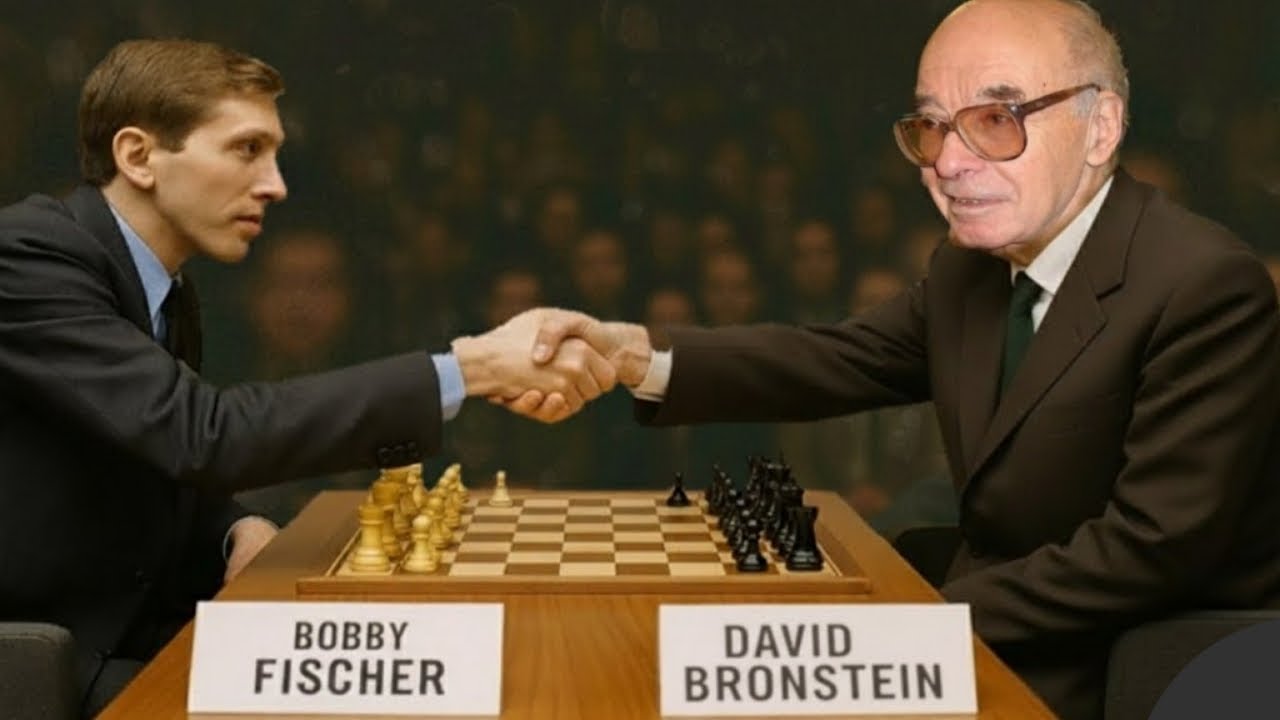Bobby Fischer vs David Bronstein ◉ Izt Portoroz - Slovenia, 1958 | Epic Chess Legends