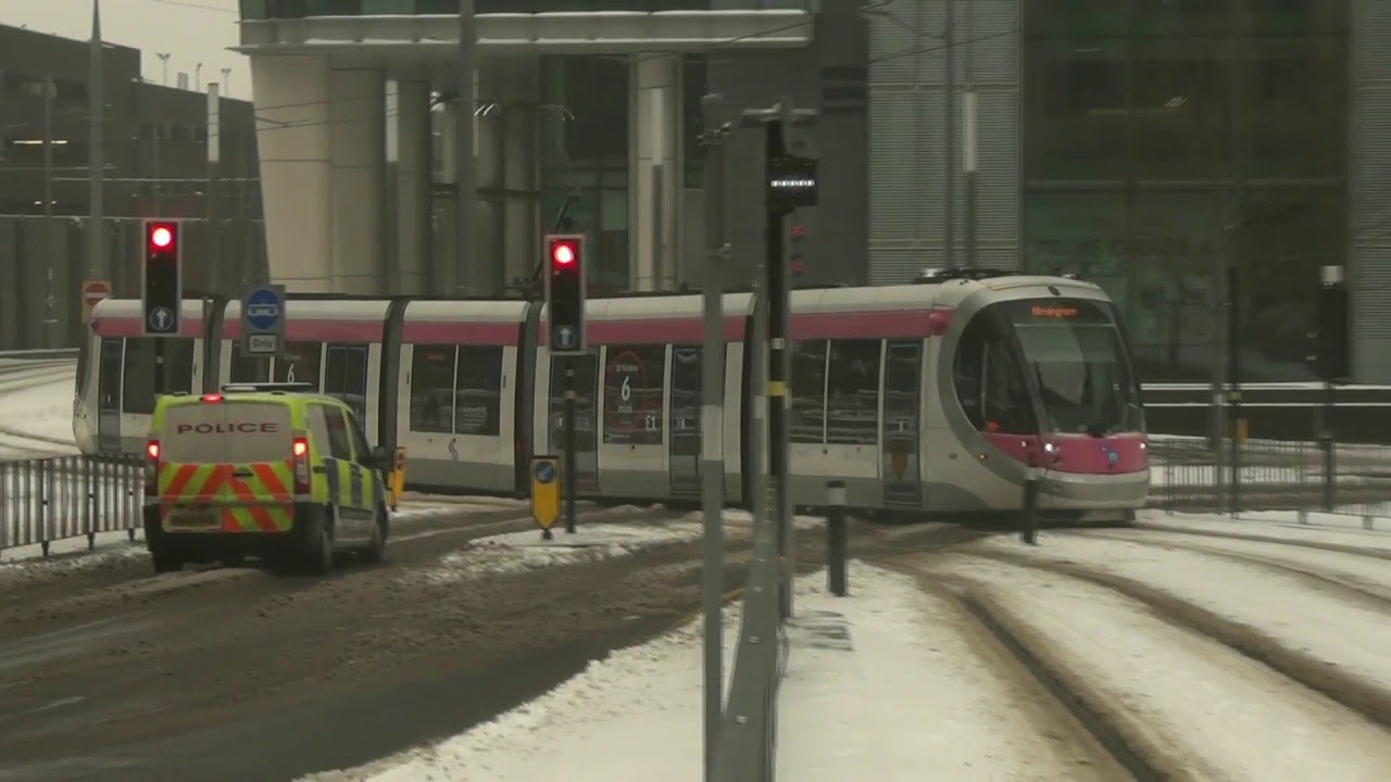 Midland  metro in the snow  03-March-2018