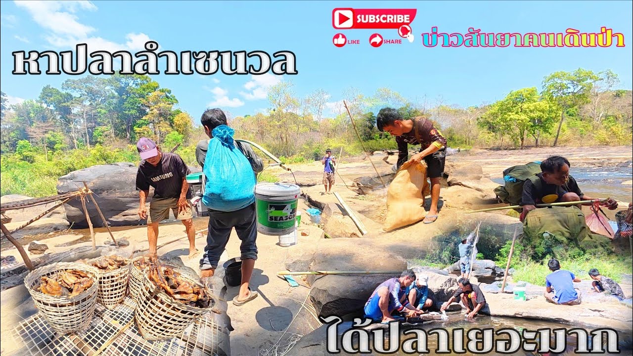 #หาปลาลำเซนอลได้ปลาเยอะมาก#ทุกสิ่งทุกอย่างไม่มีอะไรจะแน่นอน