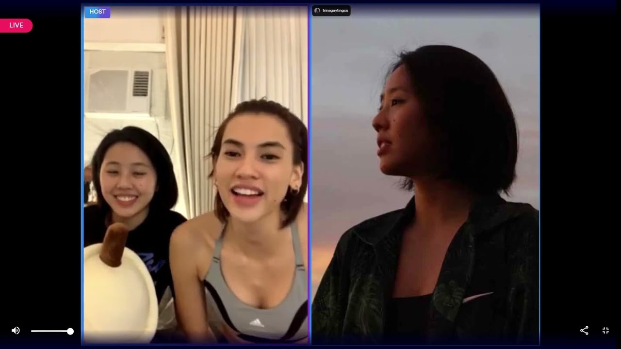 Jessey & Trina kumu livestream (talking about their rs) - April 18, 2023