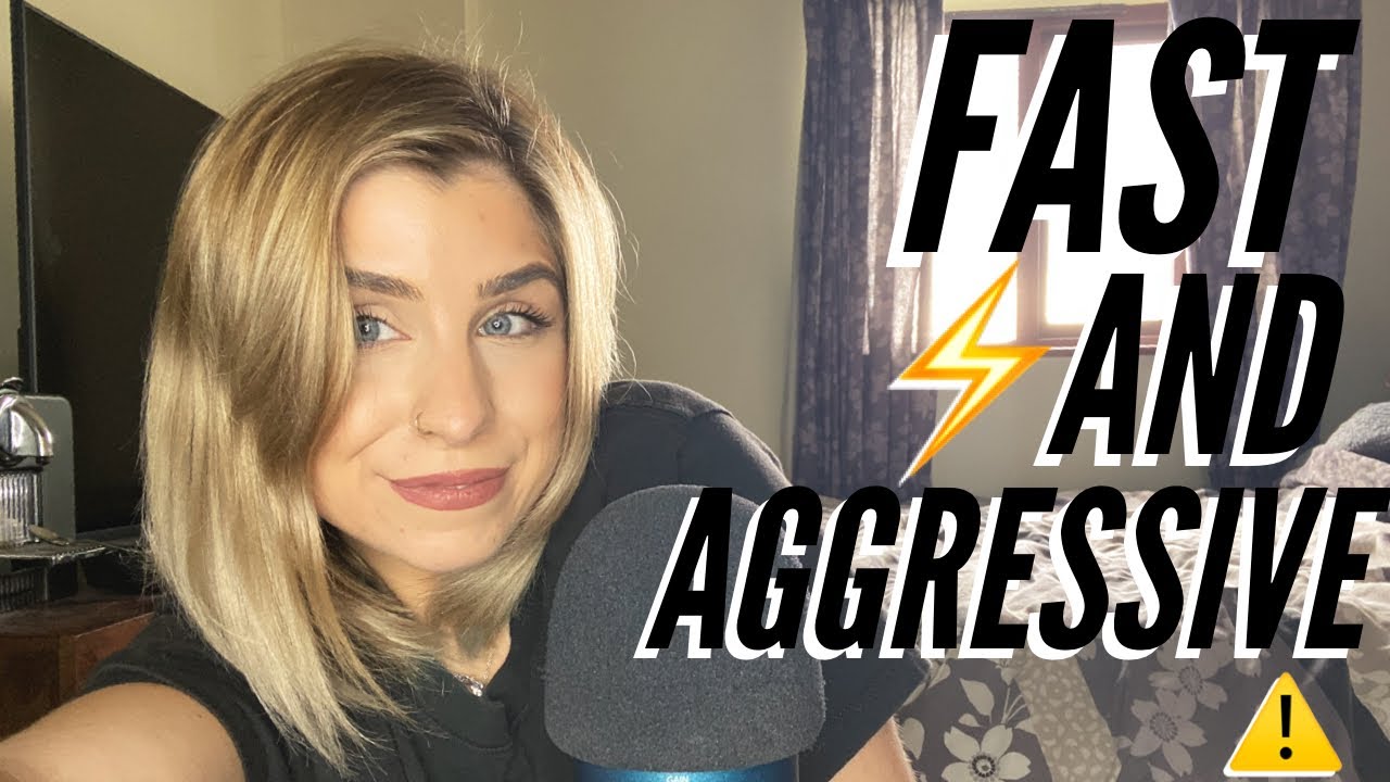 ASMR | ⚡️FAST, AGGRESSIVE and LOUD, Quick Fire Random Triggers!