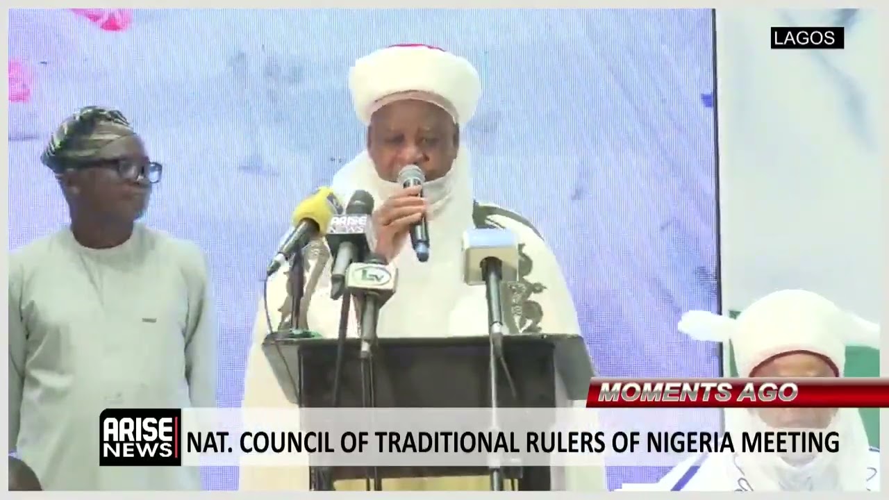 NATIONAL COUNCIL OF TRADITIONAL RULERS OF NIGERIA MEETING 