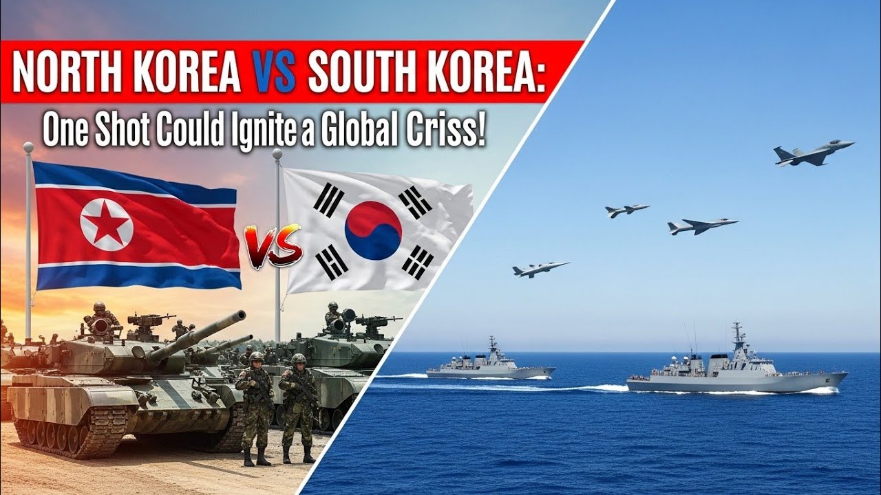 North Korea vs South Korea Military Comparison 2025 / South Korea vs North Korea Military Comparison