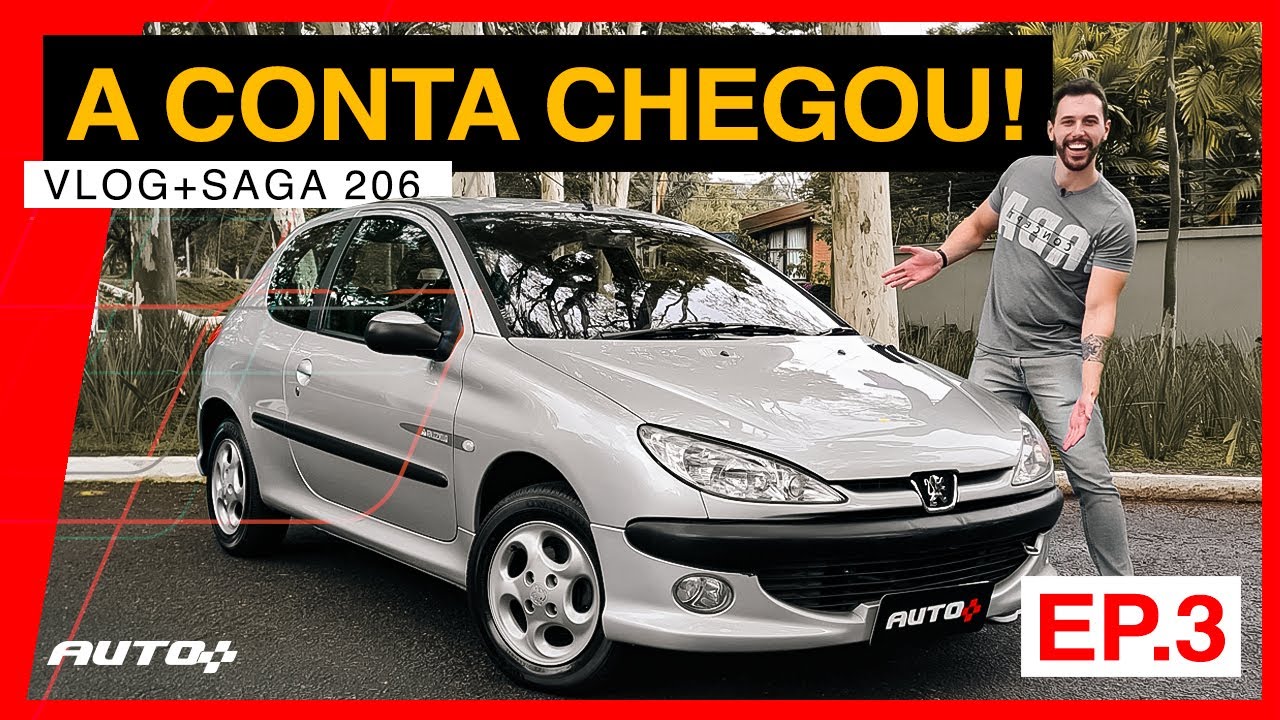 Saga Peugeot 206: valeu à pena gastar tanto nesse carro usado? | EP.03