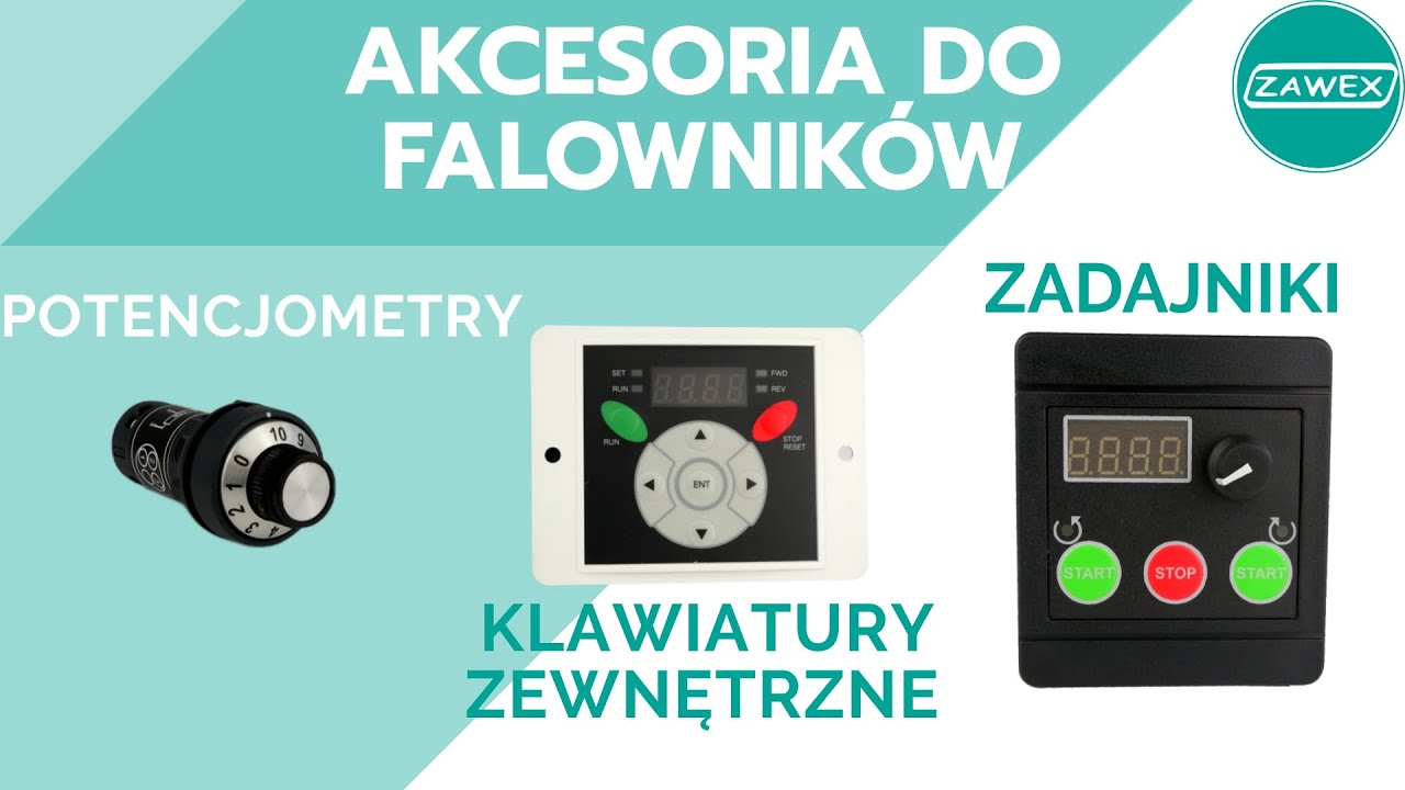 Zadajnik, dedykowana klawiatura, a może potencjometr ? Akcesoria do falowników  - sklepfalowniki.pl