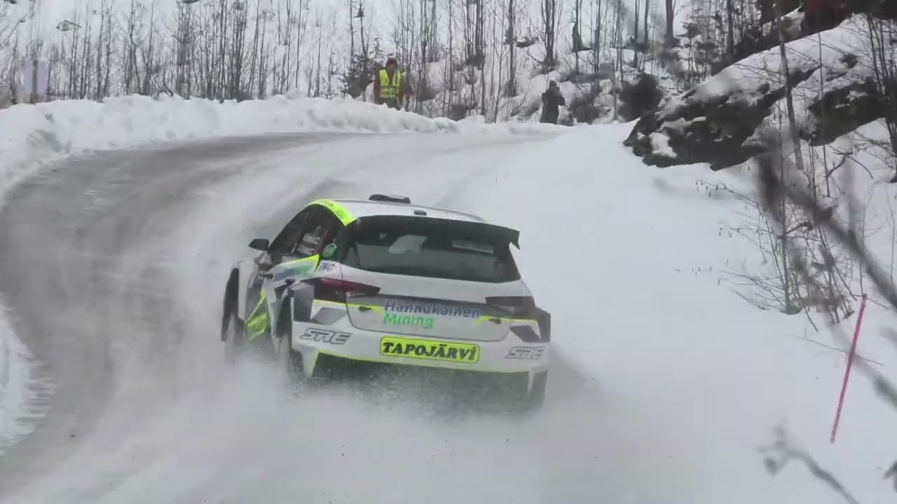 Savonlinna SM ralli 2025 Crash&action