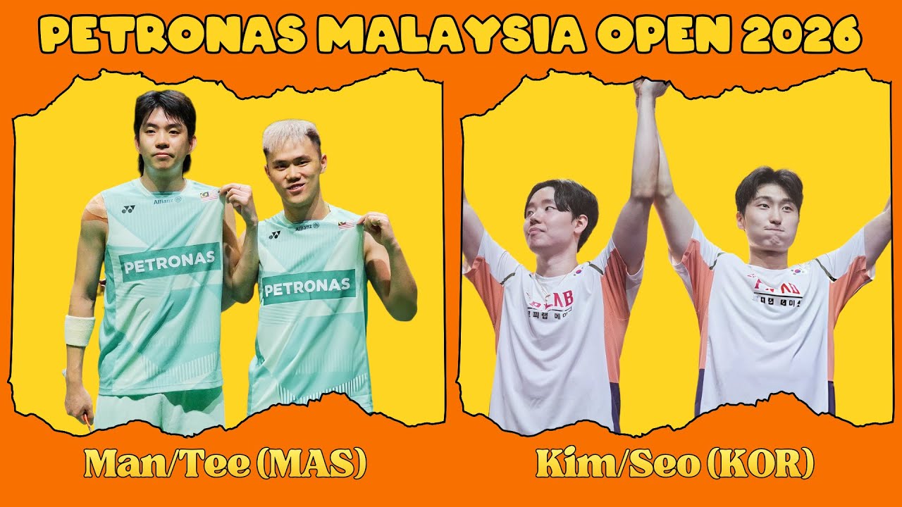 김원호/서승재 vs 만/티 Malaysia Open 2026 4강 하이라이트 – Korea's Champs vs Malaysia's Home Powerhouse