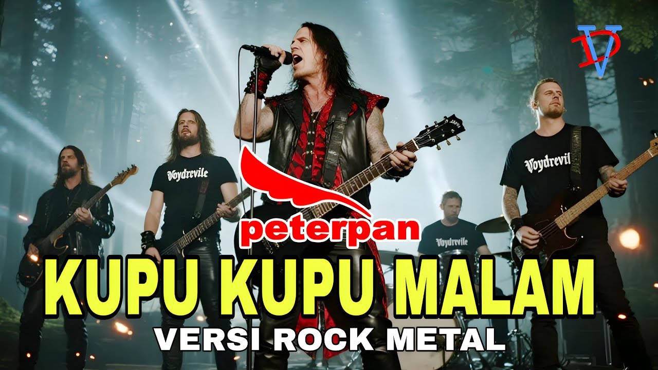 KUPU - KUPU MALAM - COVER Versi Rock metal | Peterpan By: Voydrevile