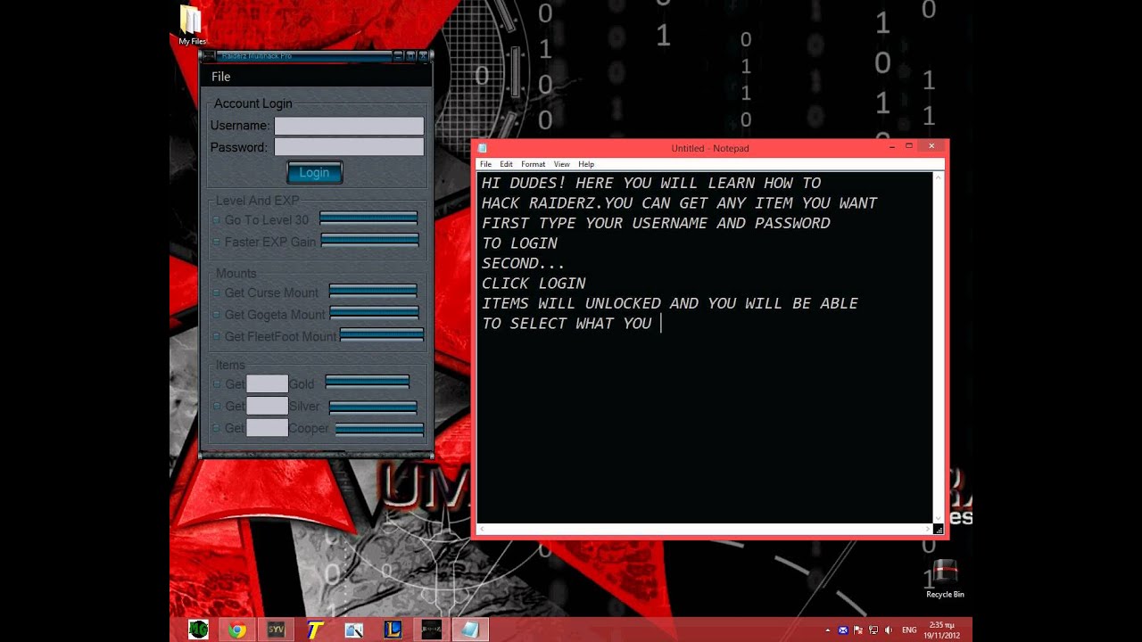 Raiderz Multihack