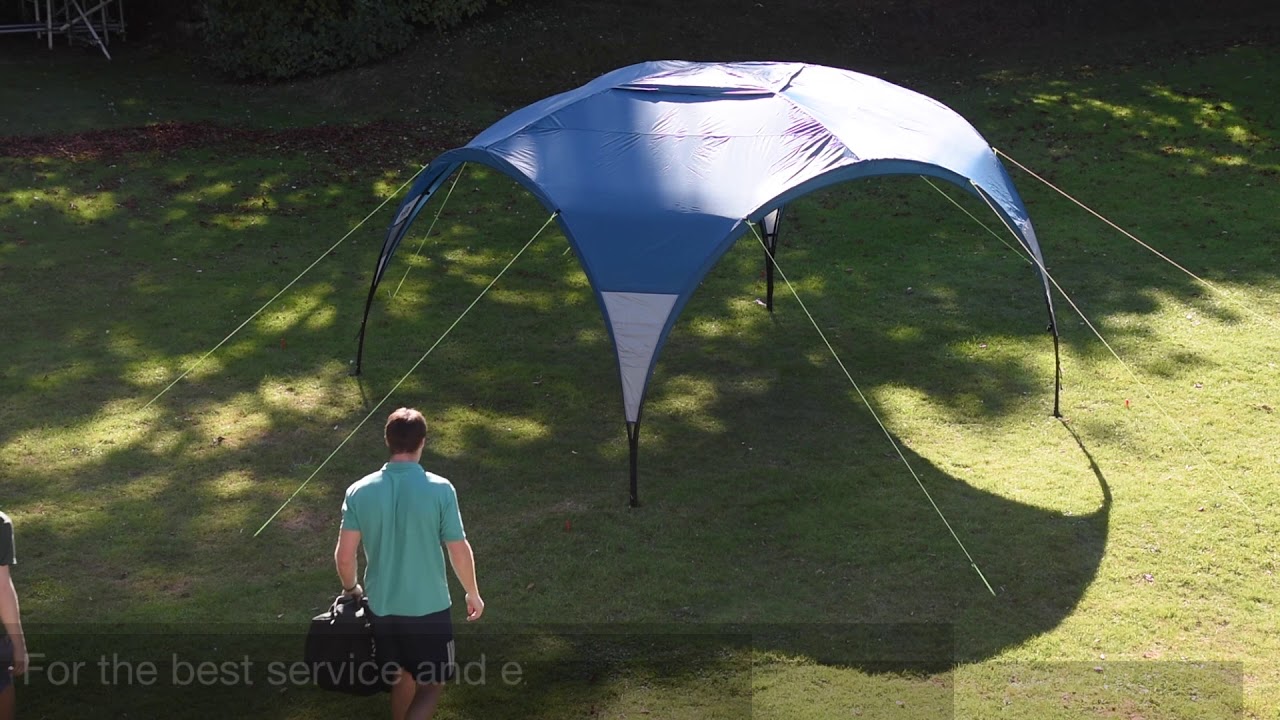 Royal Event Shelter Pitching & Packing Video