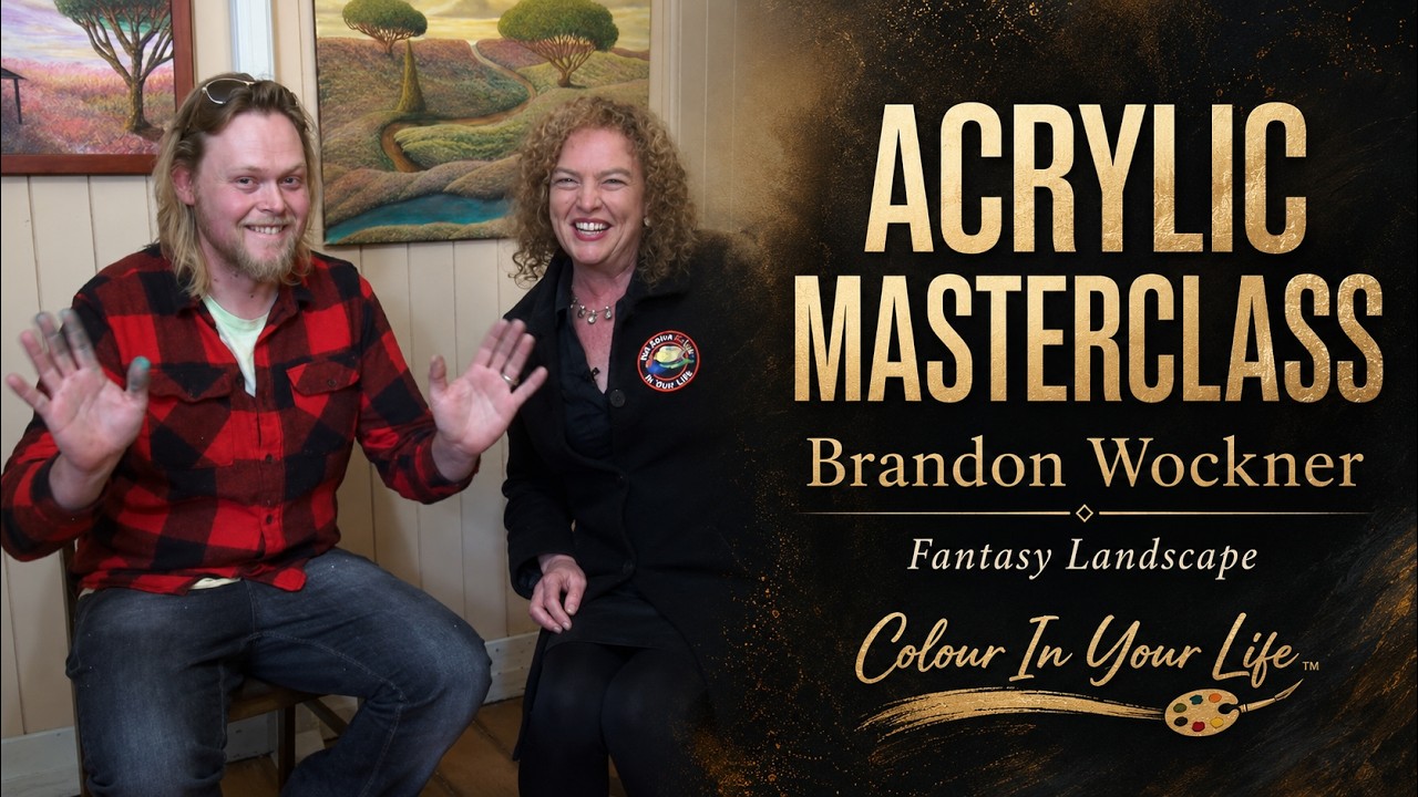 Fantasy landscape painting techniques with Brandon Wockner | Colour In Your Life