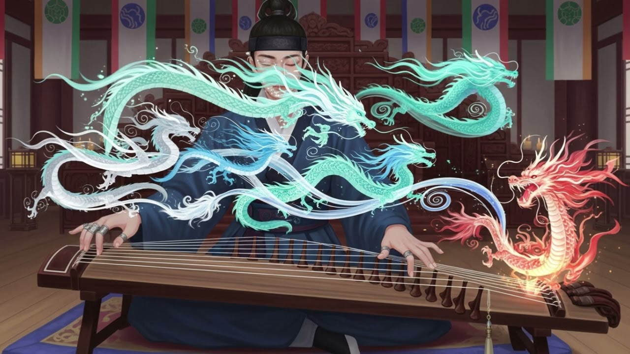 This Gayageum Melody Summoned a Tiger