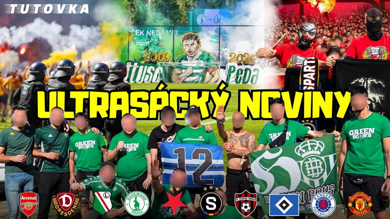 ULTRASÁCKÝ NOVINY | Derby pražských S v ulicích a ochozech, 200vs80 v 🇭🇷, Postupový šílenství v 🇩🇪