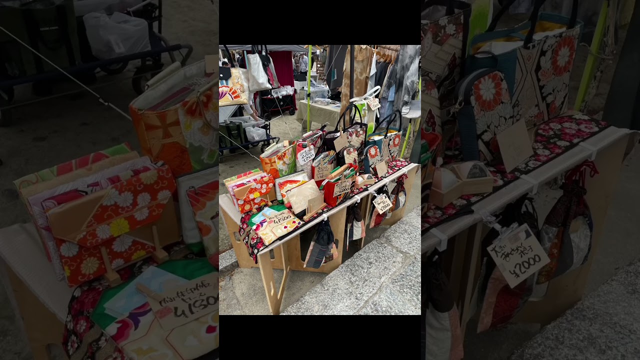 每月15日京都百萬遍手作市集～一定要來喔！