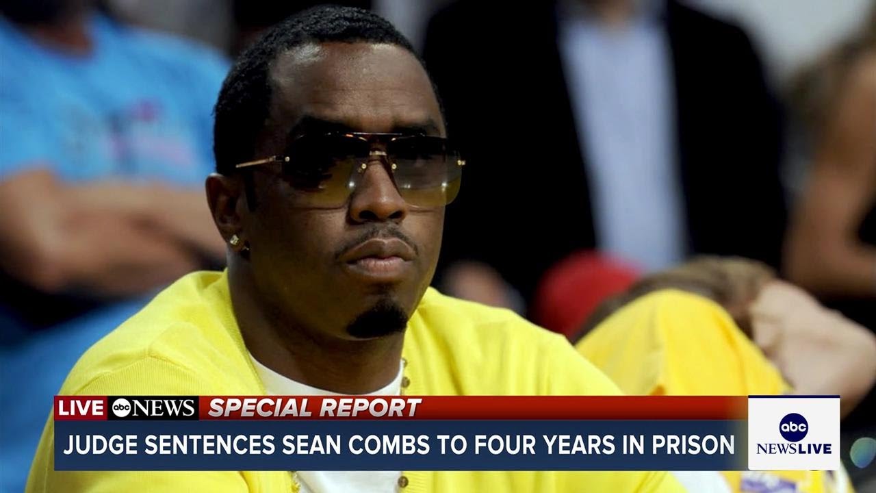 Sean 'Diddy' Combs sentencing updates: Combs gets just over 4 years in prison