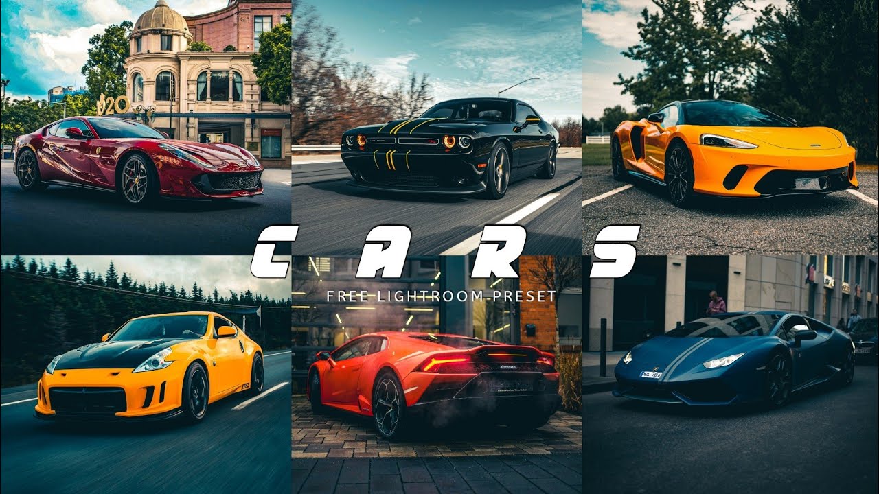 Cars Lightroom Preset | Car's Photography | Automotive preset | lightroom presets