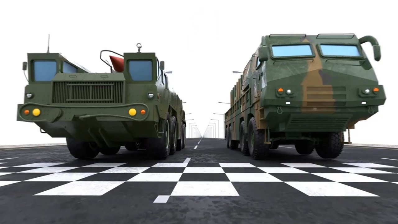 [복원본] 🔥 현무2 🆚 스커드 레이싱 대결 🏁 (포방부)