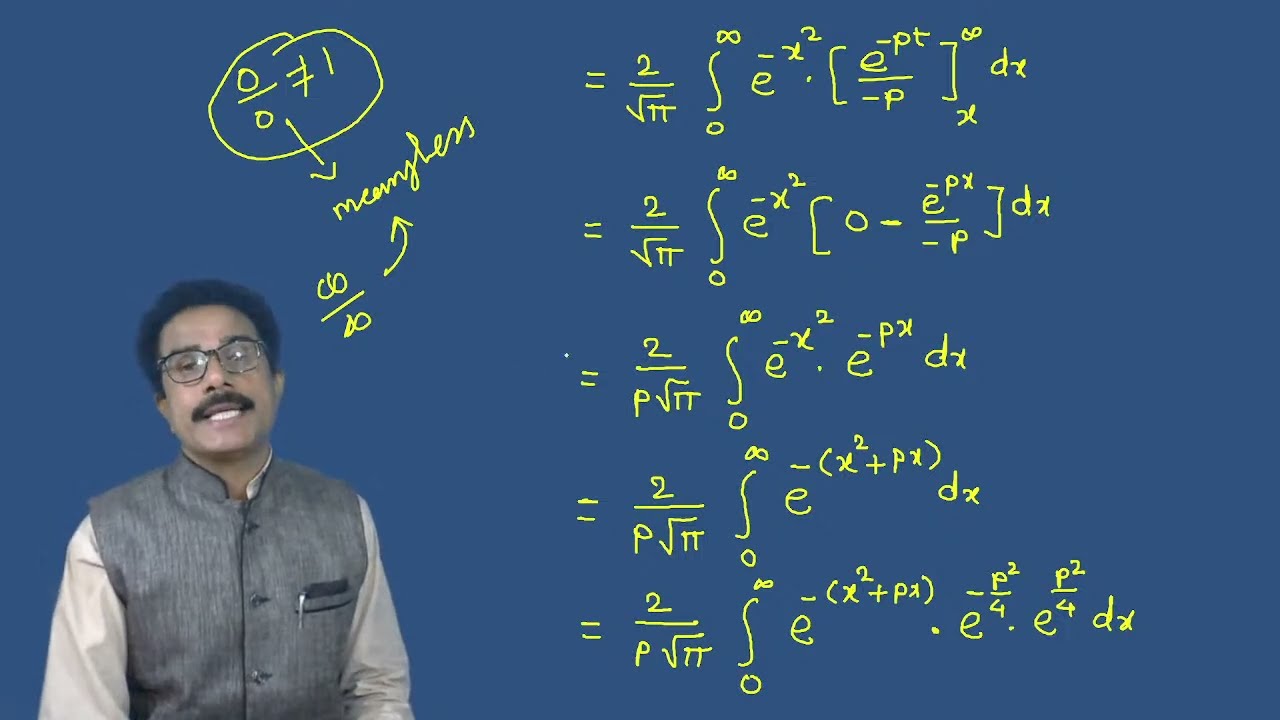 Math | M.Sc.S.Y. I Transforms of more complicated functions,  | Lect. 11 | Dr. S. S. Bellale | DSCL