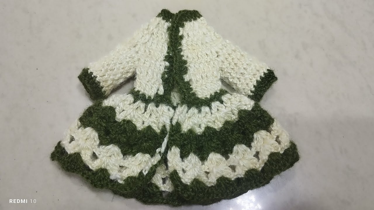 Radha rani dress Handmade by Anjali – Crochet & Knitting 🌸