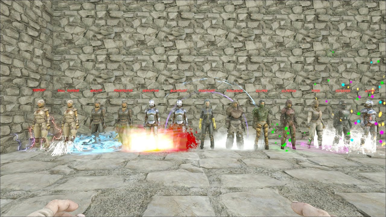 Ark Omega Beginner Set Armor Showcase